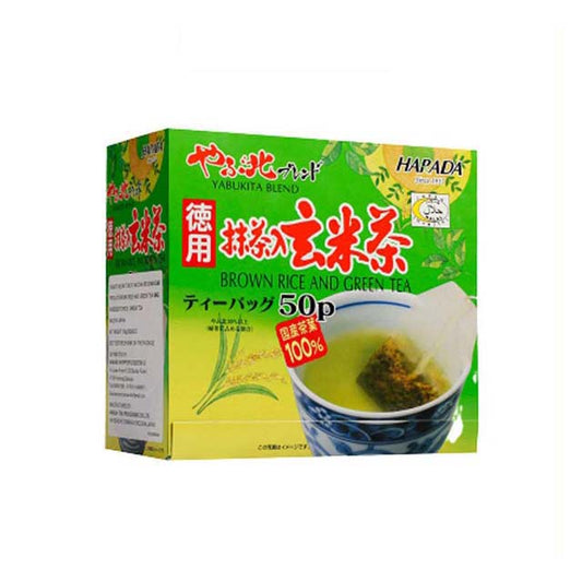 HARADA YABUKITA BLEND JAPAN BROWN RICE AND GREEN TEA 50S