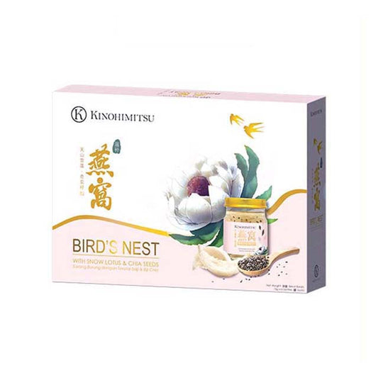 KINOHIMITSU BIRD NEST SNOW LOTUS & CHIA SEED 6S
