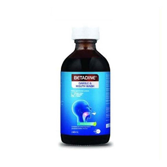 BETADINE GARGLE & MOUTH WASH 240ML
