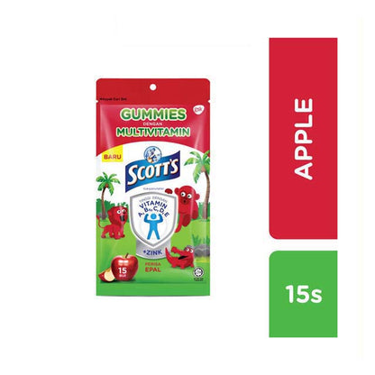 SCOTTS MULTIVITAMIN GUMMIES APPLE 15S