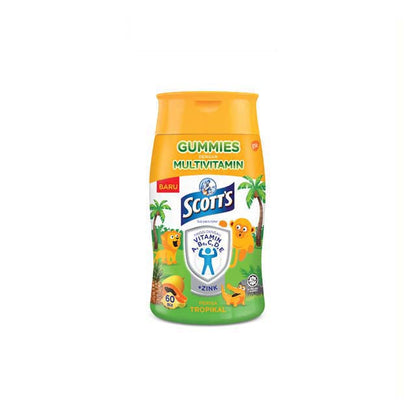 SCOTTS MULTIVITAMIN GUMMIES TROPIC 60S