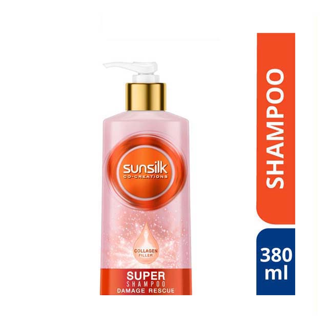 SUNSILK SUPER SHAMPOO DAMAGE RESCUE 380ML