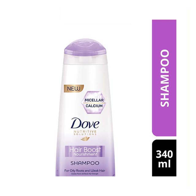 DOVE SHAMPOO HAIR BOOST NOURISHMENT 330ML