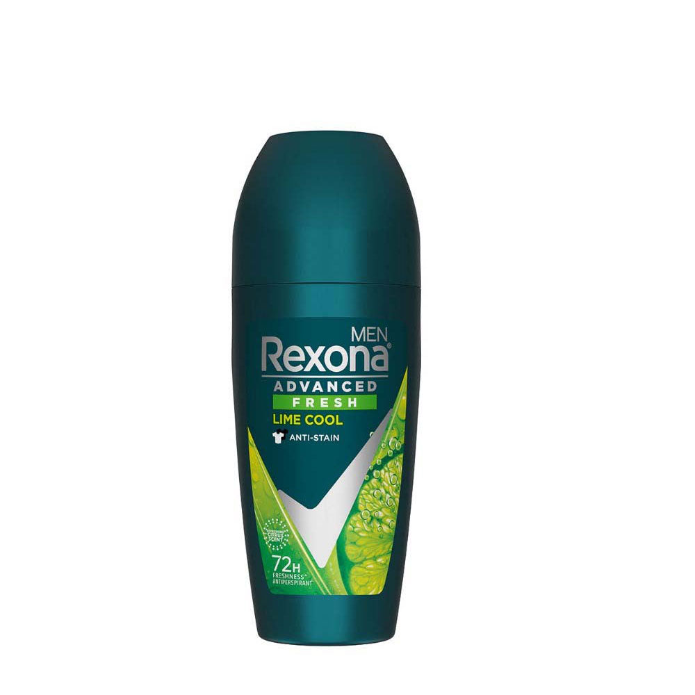 REXONA MEN DEODORANT ROLL ON ADVANCED FRESH LIME COOL 45ML