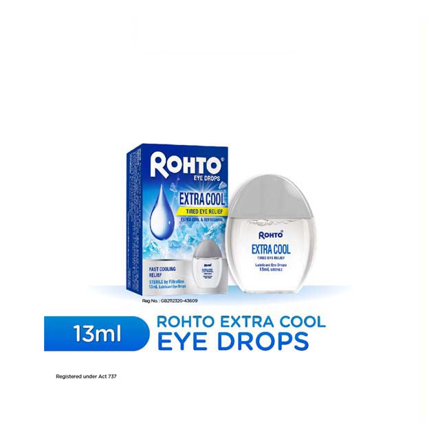 ROHTO EXTRA COOL EYE DROPS 13ML