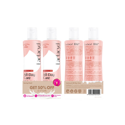 LACTACYD ALL DAY CARE 250ML 2S