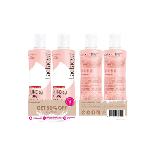 LACTACYD ALL DAY CARE 250ML 2S