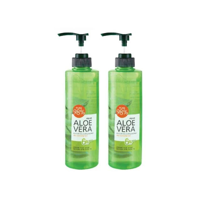 BODY BUDDY ALOE VERA MOISTURE REAL SOOTHING BODY WASH 500ML 2S