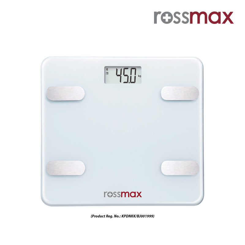 ROSSMAX BODY FAT MONITOR WITH BLUETOOTH WF262
