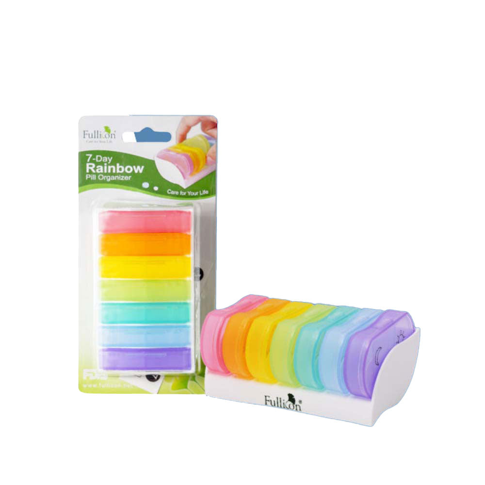 FULLICON 7 DAY RAINBOW PILL ORGANIZER MB002