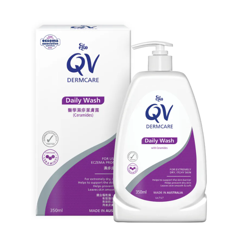 QV INTENSIVE W CERAMIDES BODY WASH 350ML