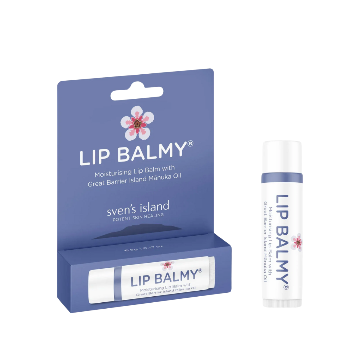 SVENS ISLAND LIP BALMY MOISTURISING LIP BALM 5G