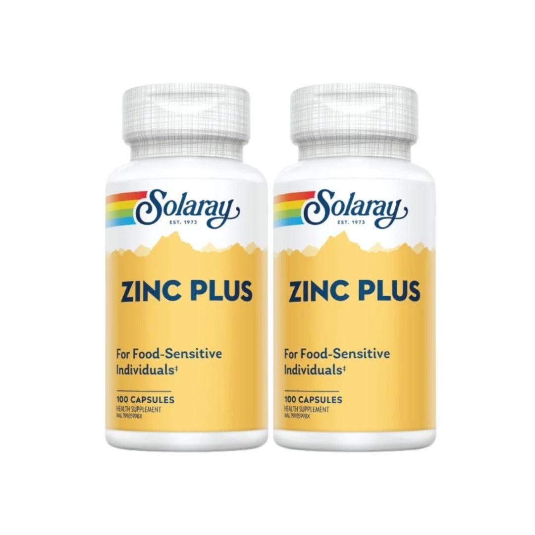 SOLARAY ZINC PLUS 100SX2