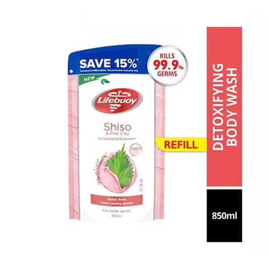 LIFEBUOY BODY WASH PINK CLAY REFILL 700ML