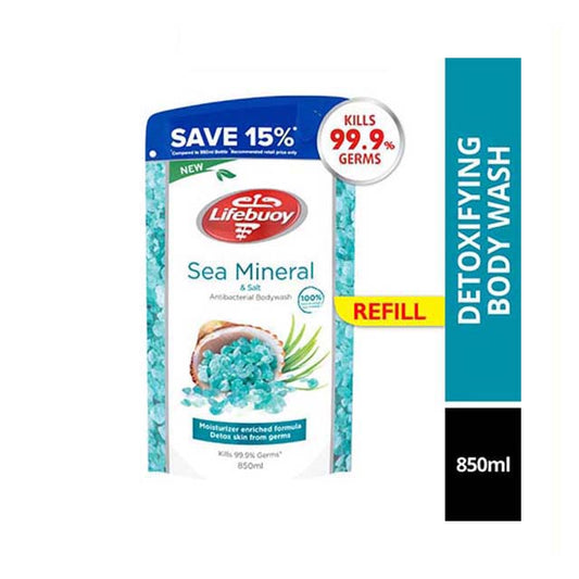 LIFEBUOY BODY WASH SEA SALT REFILL 700ML