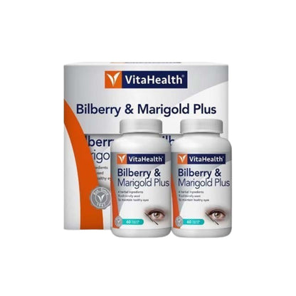 VITAHEALTH BILBERRY&MARIGOLD PLUS 60SX2
