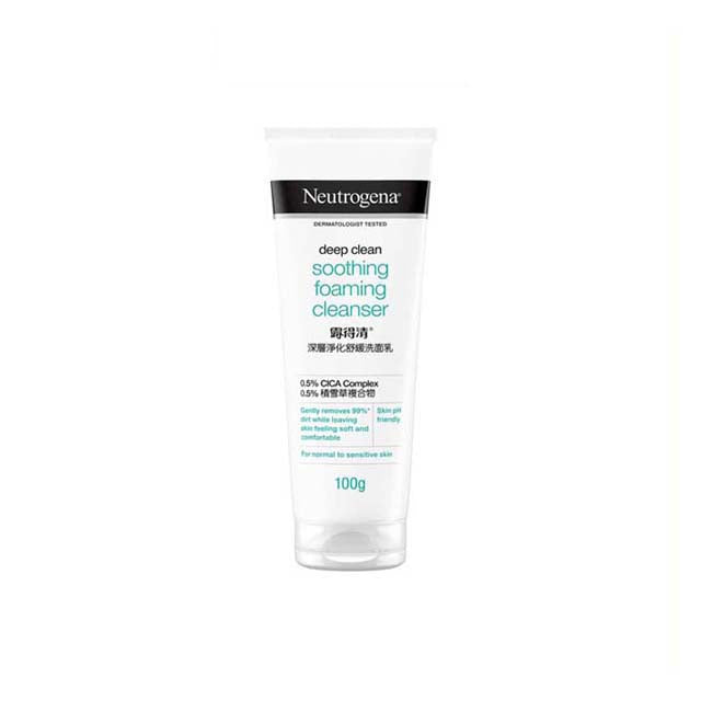 NEUTROGENA DEEP CLEAN SOOTHING FOAMING CLEANSER 100G