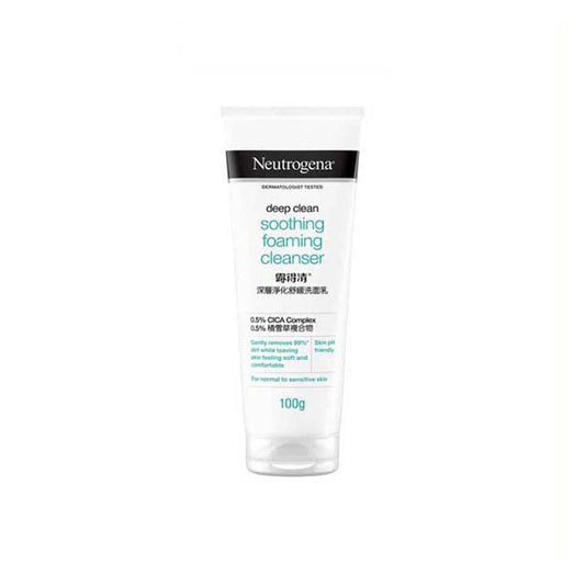 NEUTROGENA DEEP CLEAN SOOTHING FOAMING CLEANSER 100G