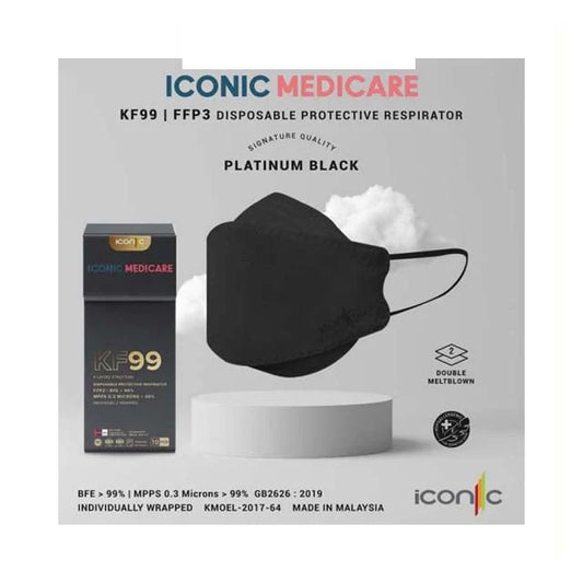 ICONIC KF99 PLATINUM BLACK 10S