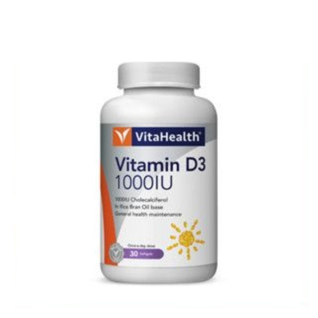 VITAHEALTH VITAMIN D3 1000IU 30S