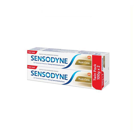 SENSODYNE MULTICARE TOOTHPASTE 100G X 2