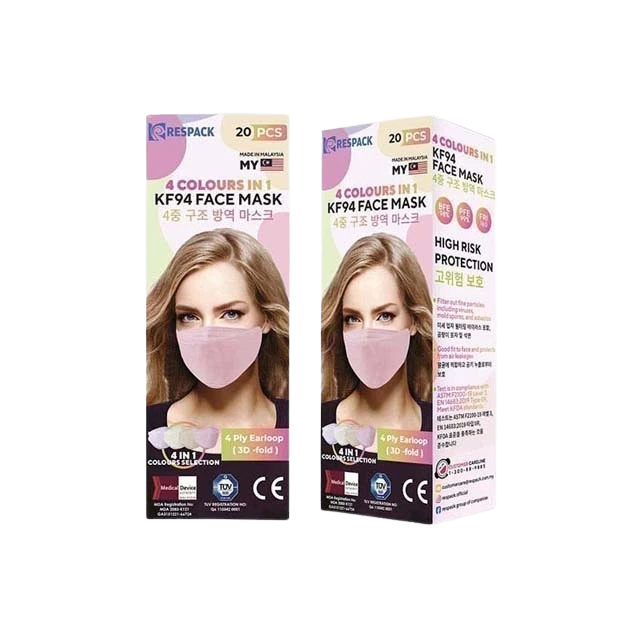 RESPACK KF94 FACE MASK 4 IN 1 20S
