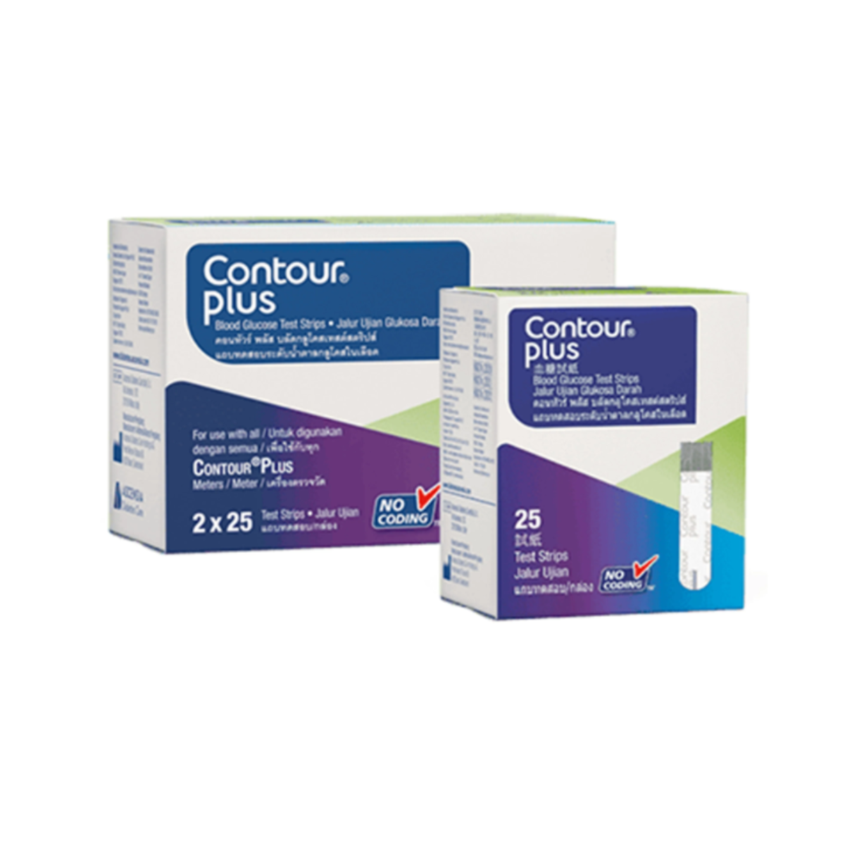 CONTOUR PLUS TEST STRIPS 2X25S+25S