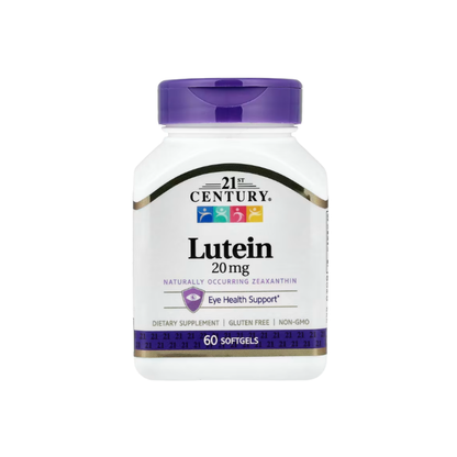 21ST CENTURY LUTEIN 20MG 60S