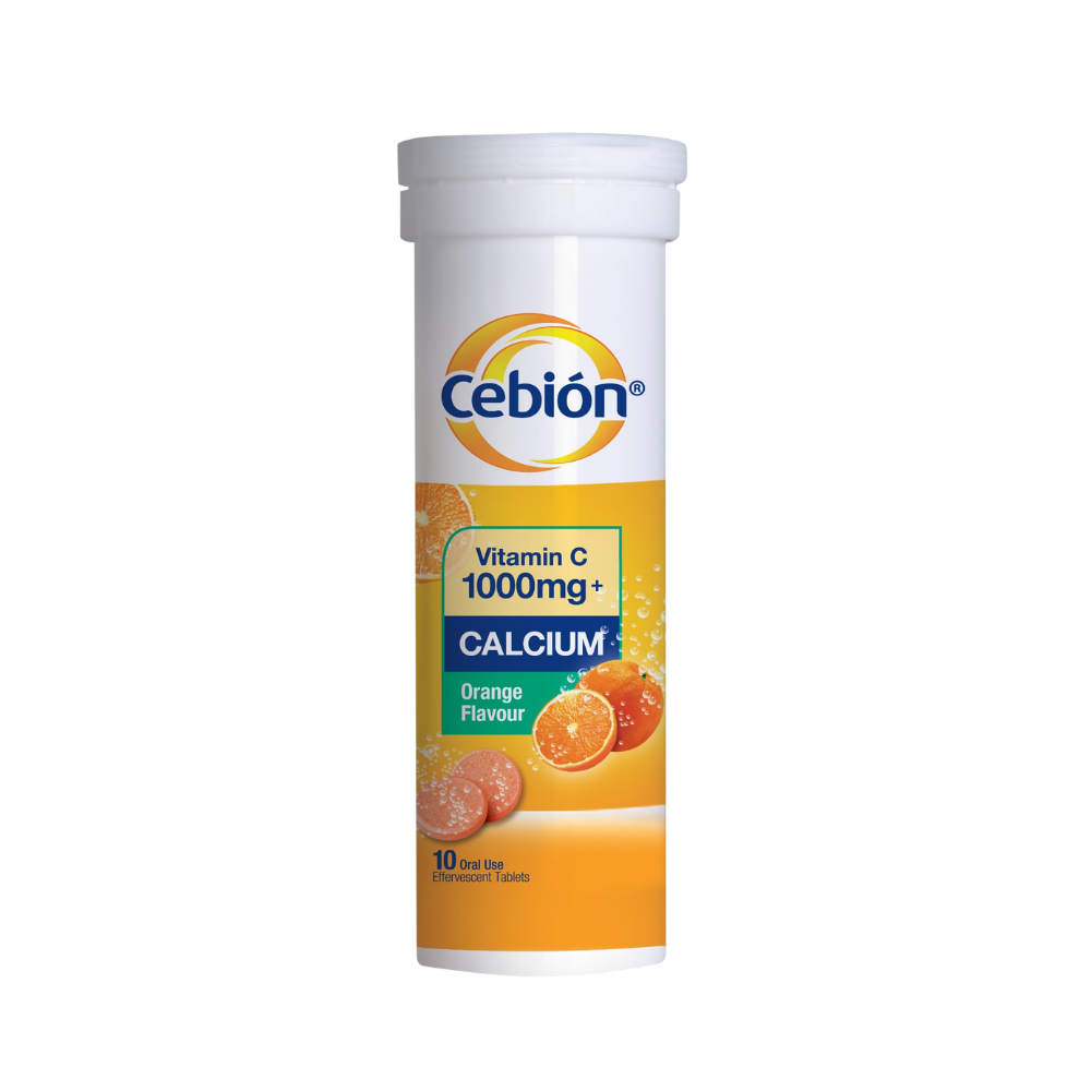 CEBION VIT C 10000MG+CAL EFF ORANGE 10S