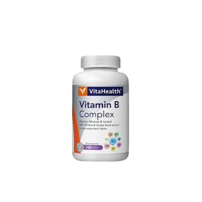 VITAHEALTH  VITAMIN B COMPLEX 100S