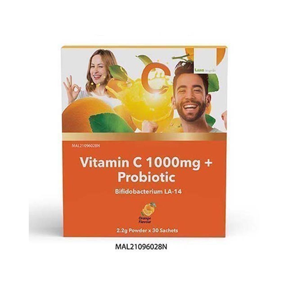 LANG BRAGMAN VITAMIN C 1000MG+PROBIOTIC 30S