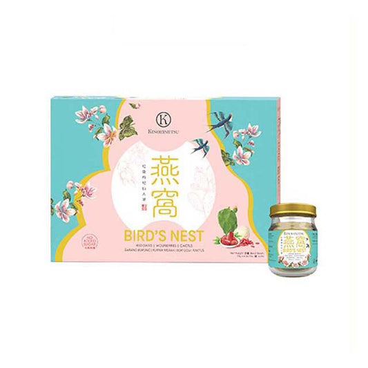 KINOHIMITSU BIRDNEST WITH RED DATES WOLFBERRIES & CACTUS 6S