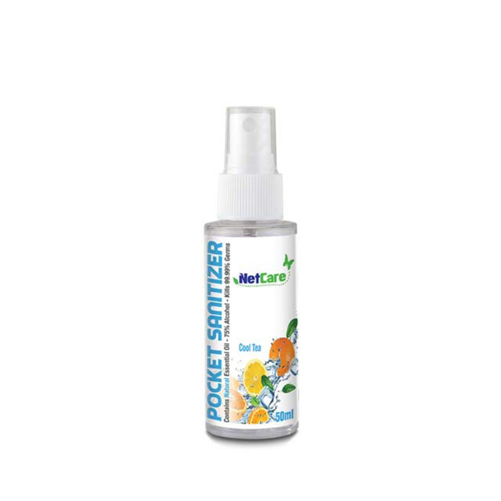 NETCARE COOL TEA POCKET HAND SANITIZER SPRAY 50ML