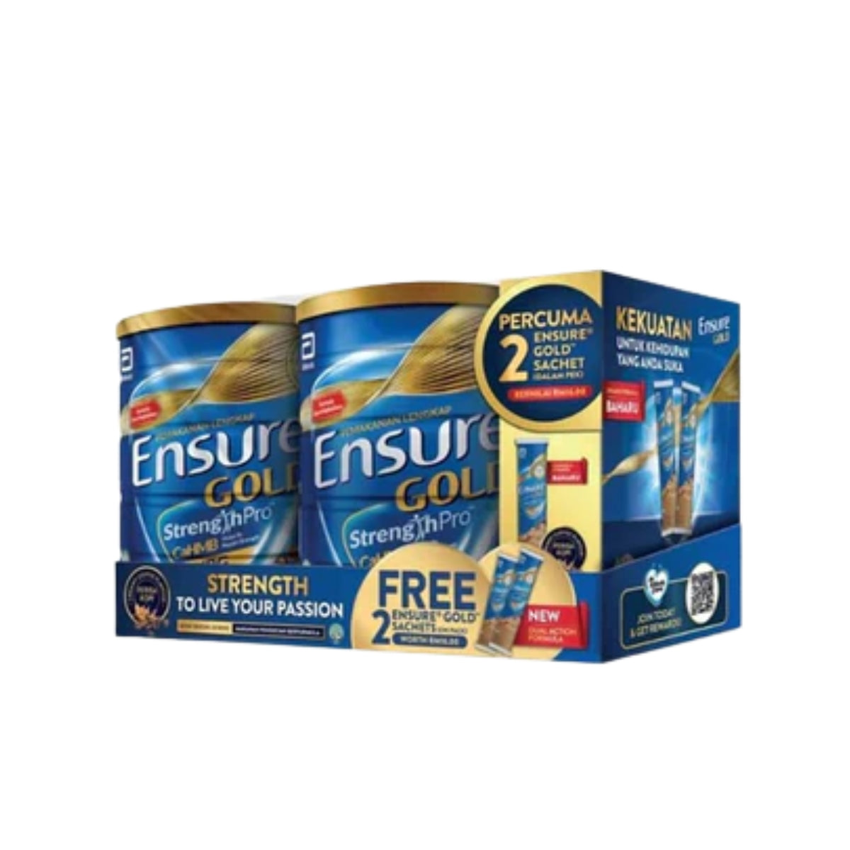ENSURE GOLD COFFEE 800G 2S + PREMIUM