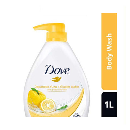 DOVE BODY WASH JAPANESE YUZU X GLACIER WATER 1L