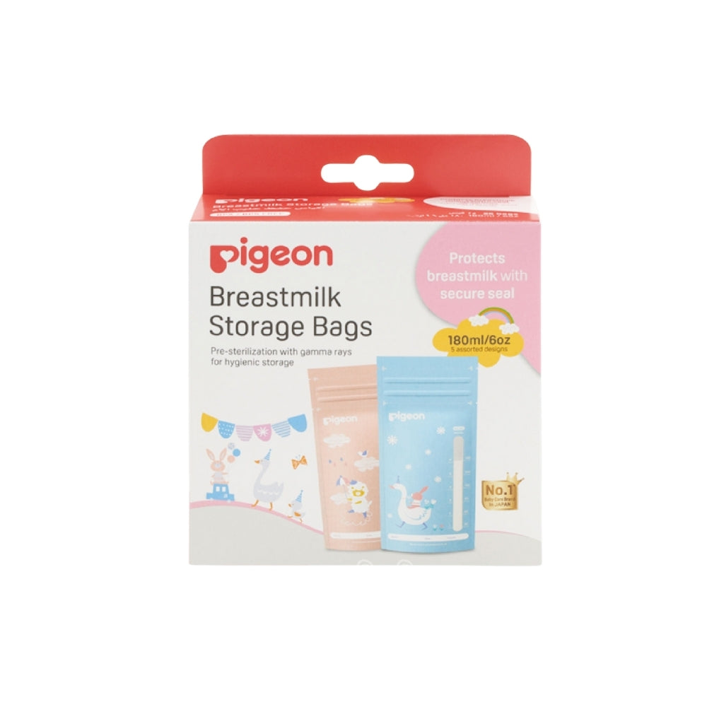 PIGEON BREAST MILK STORAGE BAG 180ML 25S