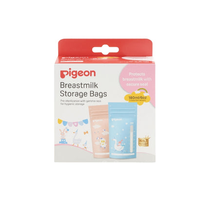 PIGEON BREAST MILK STORAGE BAG 180ML 25S