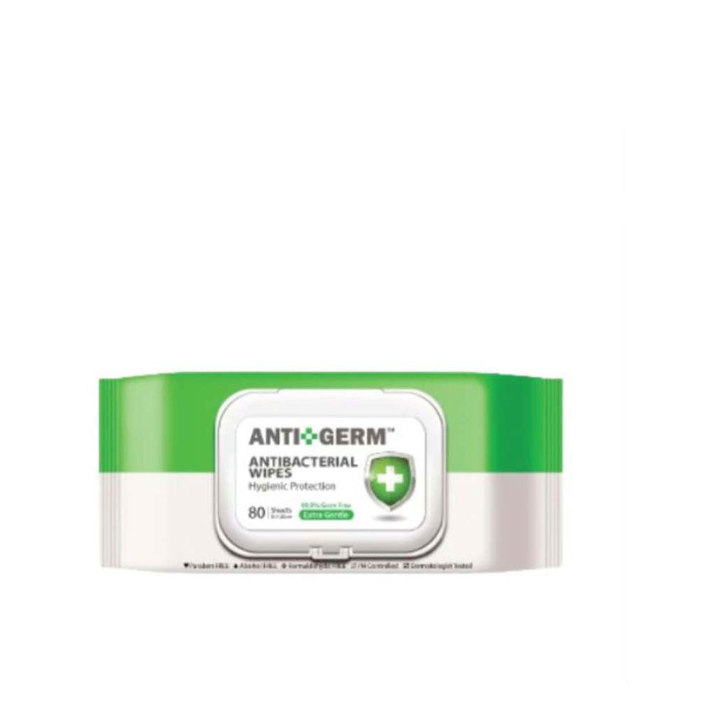 ANTIGERM ANTIBACTERIAL WIPES 80S