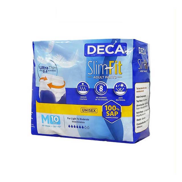 DECA SLIM FIT ADULT PANTS M 10S