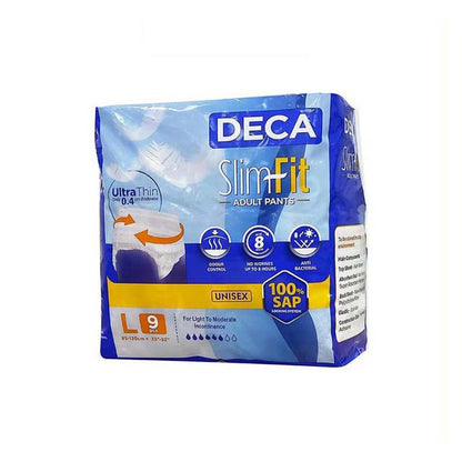 DECA SLIM FIT ADULT PANTS L 9S