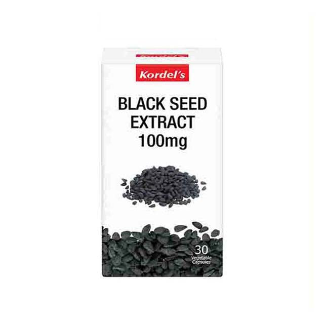 KORDELS BLACK SEED EXTRACT 100MG 30S