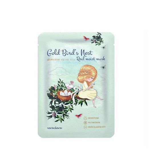 VERACLARA GOLD BIRDS NEST REAL MOIST FACIAL MASK 1S