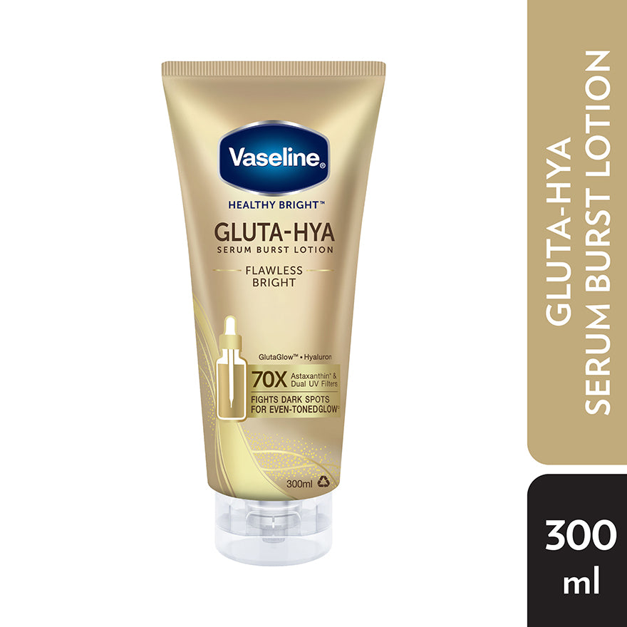 VASELINE HEALTHY BRIGHT GLUTA-HYA FLAWLESS BRIGHT SERUM B/LOTION 300ML