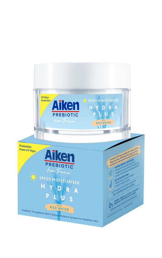 AIKEN PREBIOTIC HYDRA PLUS SPF25 MOISTURISER 40G