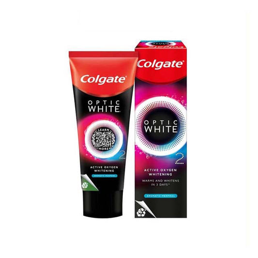 COLGATE TOOTHPASTE OPTIC WHITE AROMATIC MENTHOL 85G