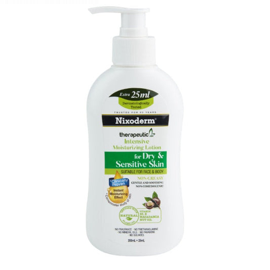 NIXODERM INTENSIVE MOISTURIZING LOTION 200ML + 25ML