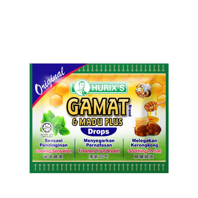 HURIXS GAMAT MADU DROPS ORIGINAL 18G 6S