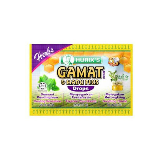 HURIXS GAMAT MADU DROPS HERBS 18G 6S
