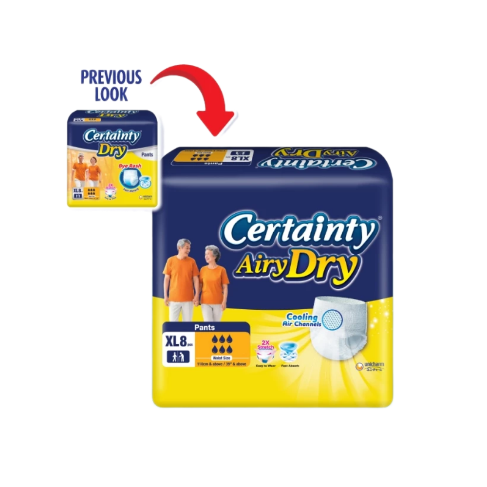 CERTAINTY DRY PANTS ADULT REGULAR XL 95-125CM 8S