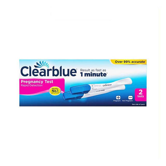 CLEARBLUE RAPID DETECTION PREGNANCY TEST 2S